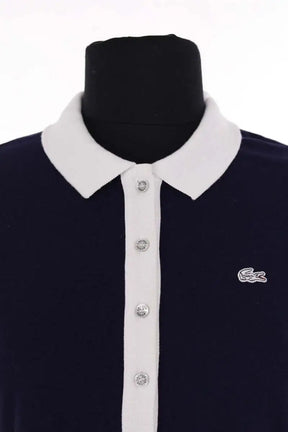 Polo Lacoste Marine en Coton