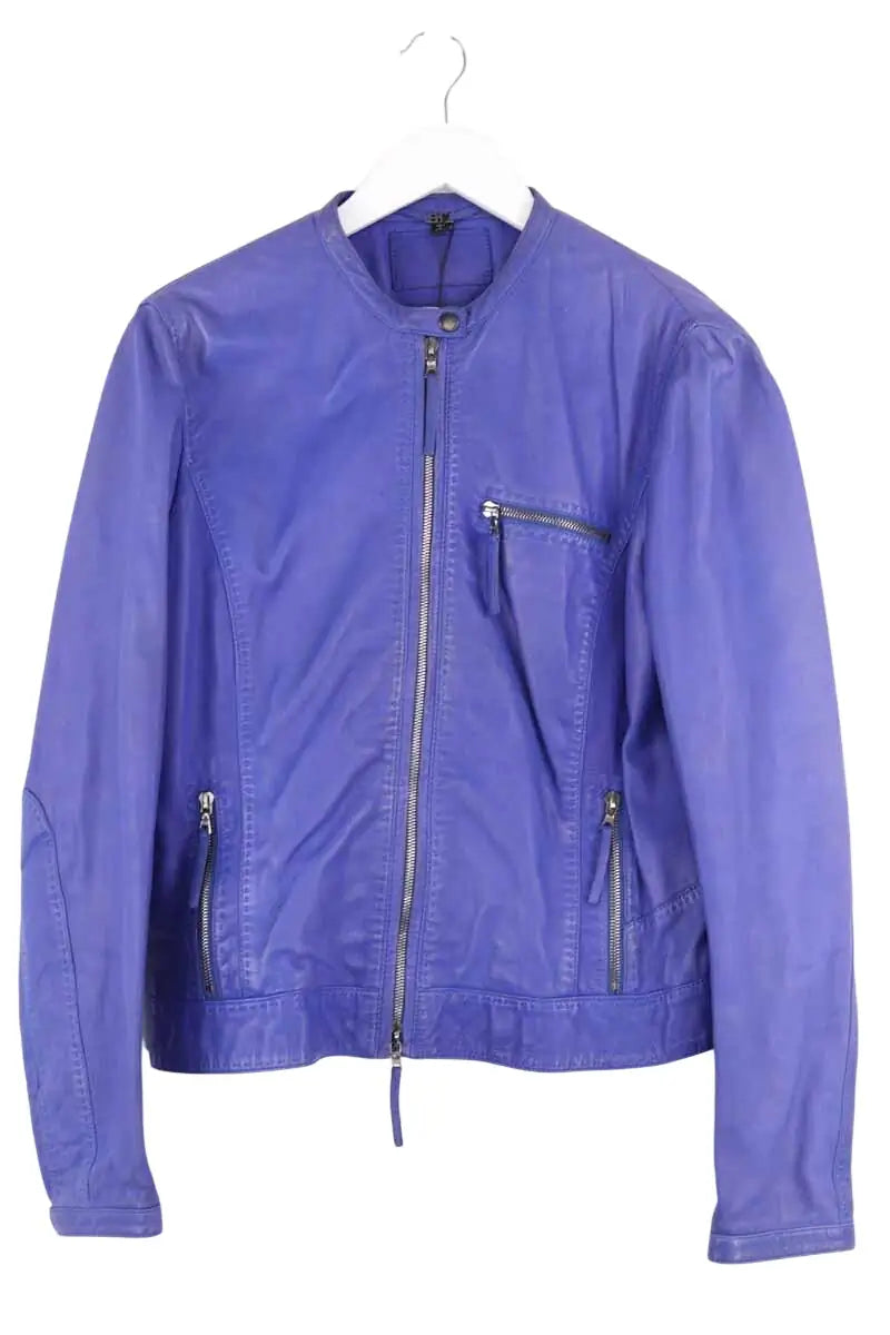 Blouson Boss Bleu en Cuir, taille XL - Seconde Main