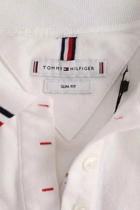 Top Tommy Hilfiger Blanc en Coton