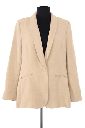 Blazer Sézane Beige en Viscose, taille M - Seconde Main