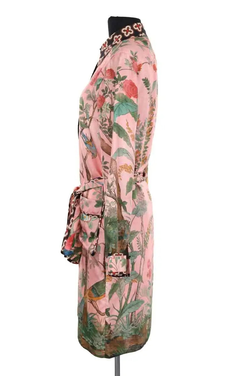 Robe Gucci Rose en Soie