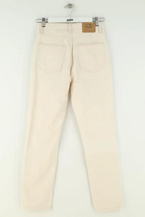 Jean slim American Vintage Beige en Coton