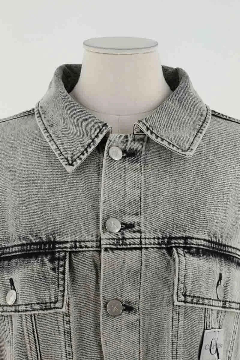 Veste Calvin Klein Gris en Coton