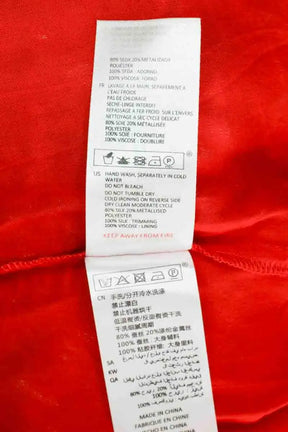 Robe Ba&Sh Rouge en Soie