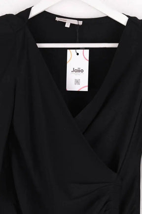 Robe Maje Noir en Soie