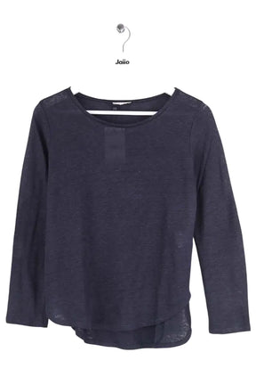 Pull Claudie Pierlot Bleu en Lin, taille S - Seconde Main