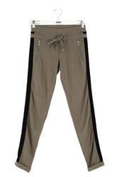 Pantalon slim The Kooples Kaki en Viscose, taille XXS - Seconde Main