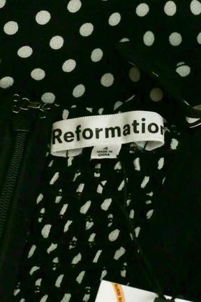 Robe Reformation Noir en Viscose