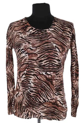 Pull The Kooples Marron en Viscose, taille XS - Seconde Main