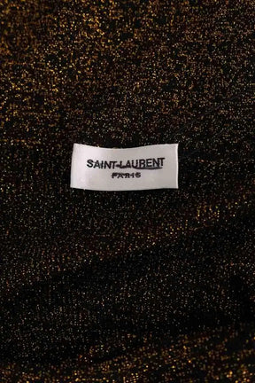 Blouse Saint Laurent Doré en Synthétique