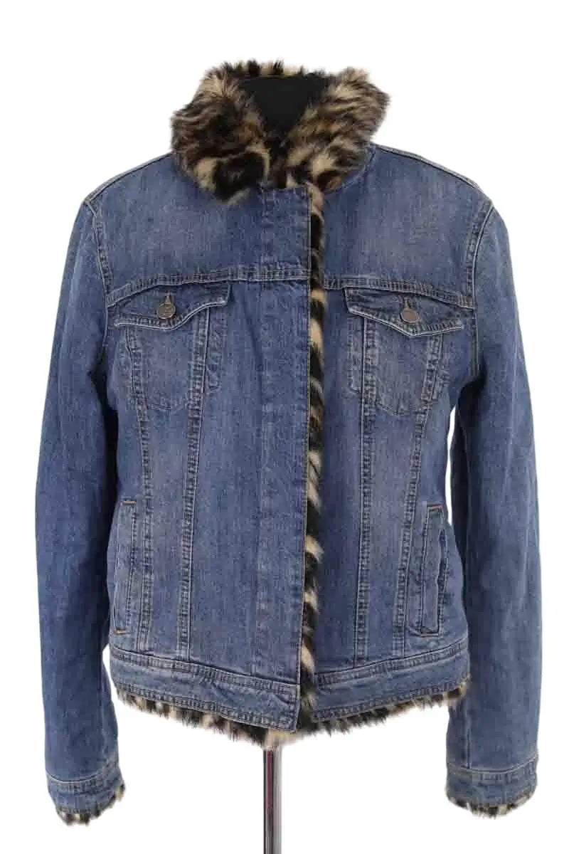 Veste Liu Jo Bleu en Coton, taille M - Seconde Main