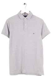 Polo Tommy Hilfiger Gris en Coton, taille S - Seconde Main