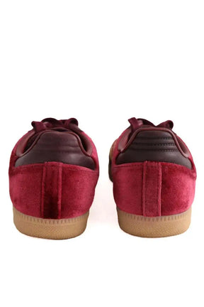 Baskets Adidas Bordeaux en Velours