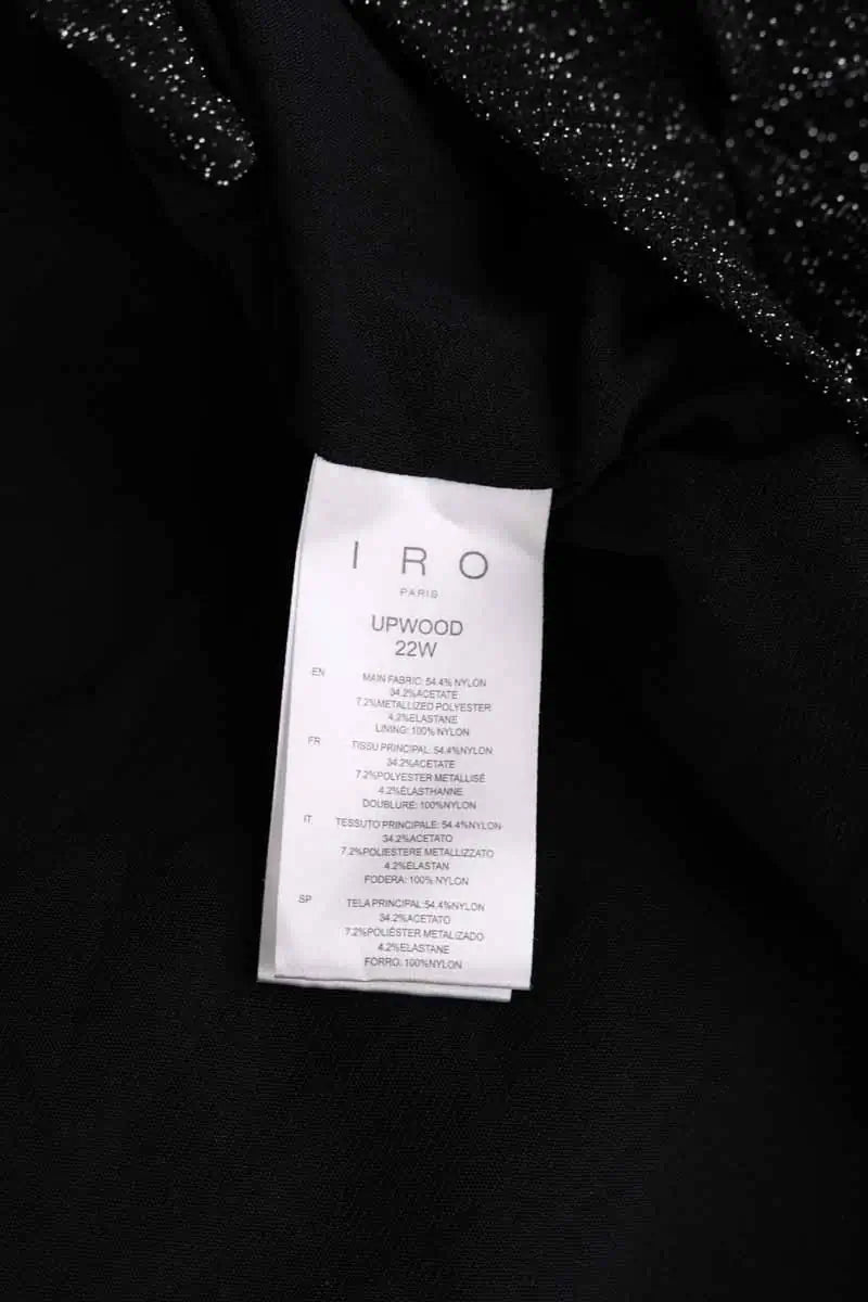 Robe Iro Noir en Synthétique
