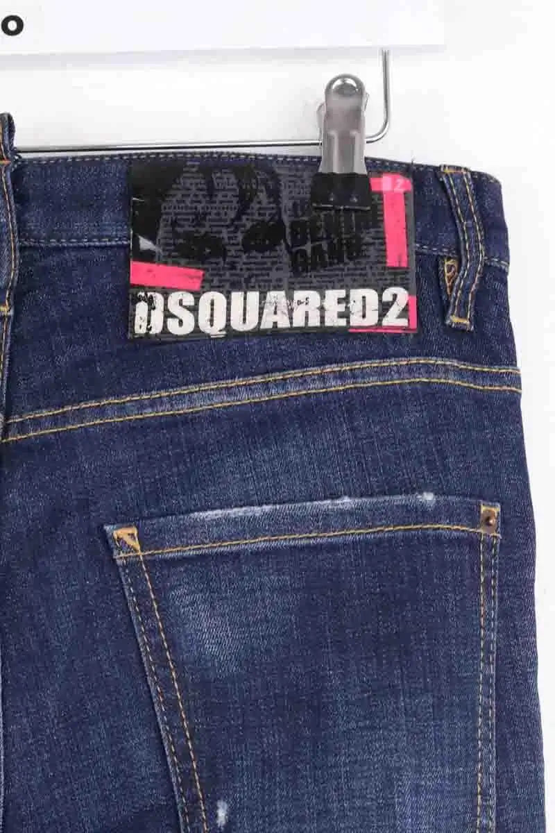 Jean slim Dsquared2 Bleu en Coton