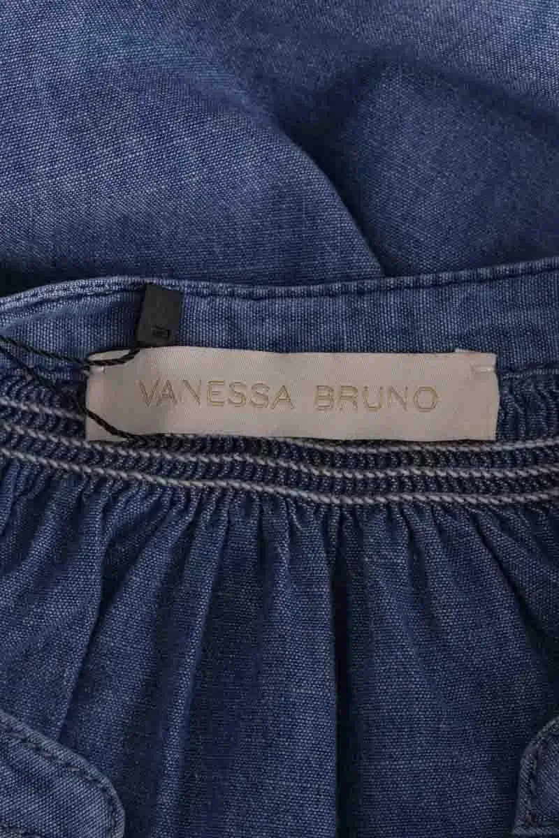 Blouse Vanessa Bruno Bleu en Coton