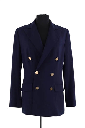 Blazer Ralph Lauren Bleu en Synthétique, taille S - Seconde Main