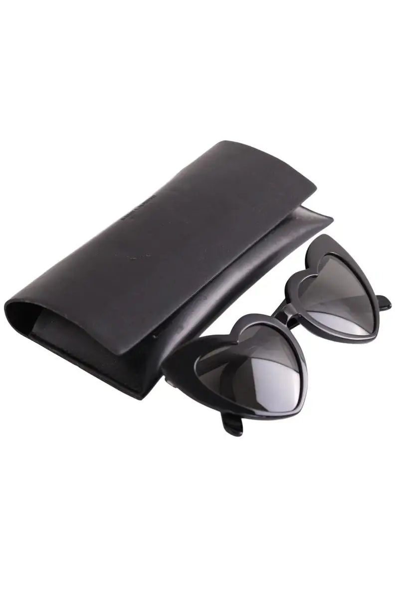 Lunettes de soleil Saint Laurent Noir en Plastique