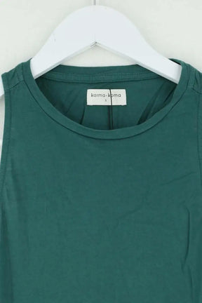 Robe Karma Koma Vert en Coton