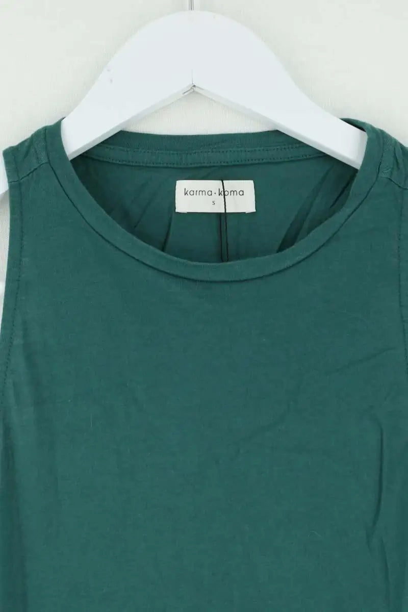 Robe Karma Koma Vert en Coton