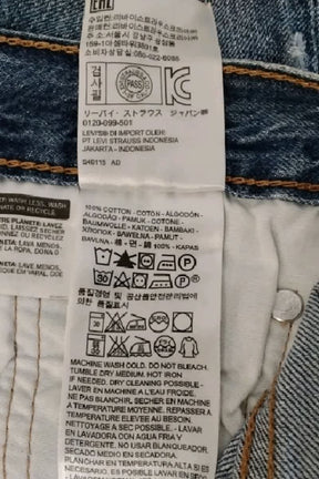 Short Levi's  Bleu