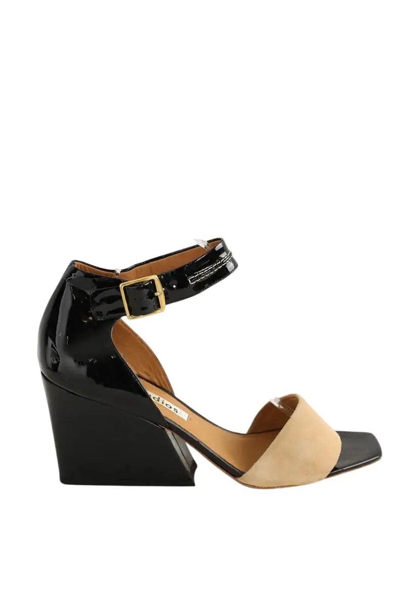 Talons Acne Studios Noir en Cuir verni, taille 41 - Seconde Main