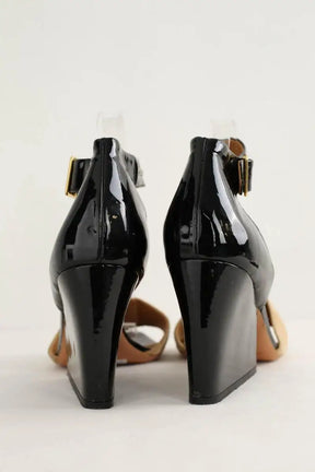 Talons Acne Studios Noir en Cuir verni