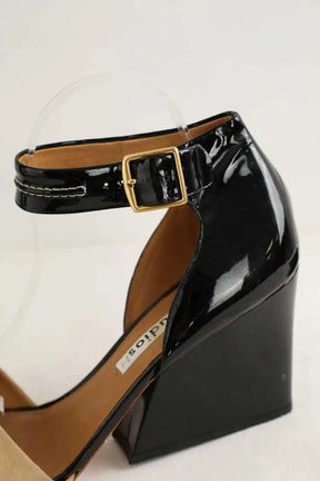 Talons Acne Studios Noir en Cuir verni