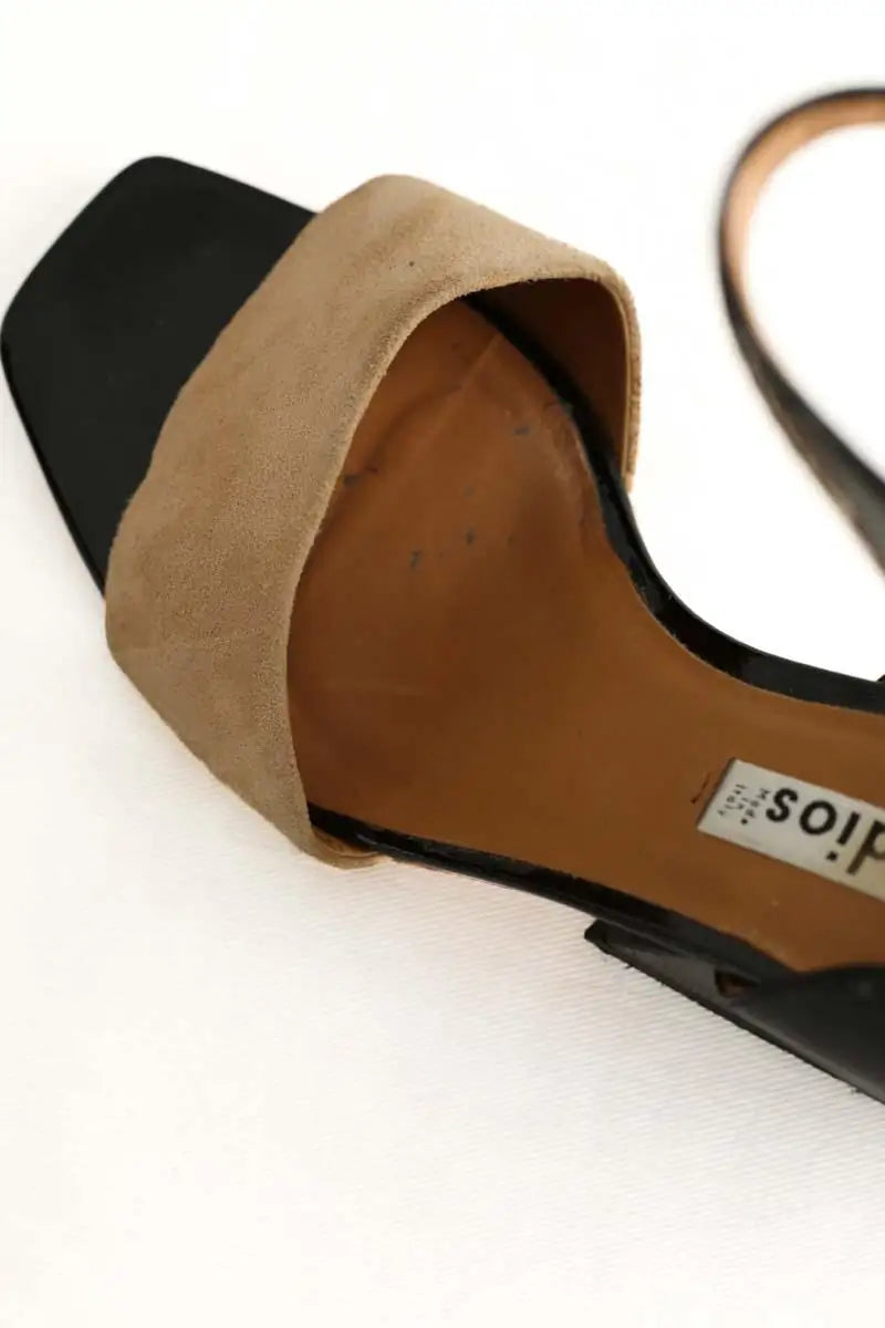 Talons Acne Studios Noir en Cuir verni