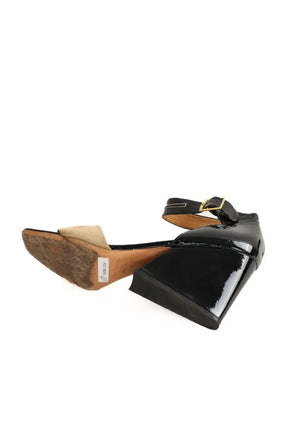 Talons Acne Studios Noir en Cuir verni
