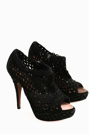 Talons Alaïa Noir en Cuir