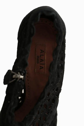 Talons Alaïa Noir en Cuir