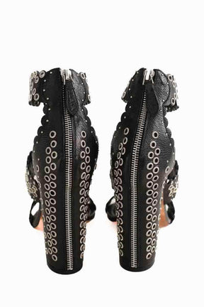 Talons Alaïa Noir en Cuir