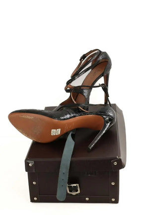 Talons Alaïa Noir en Cuir