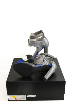 Talons Alexander Wang Gris en Cuir