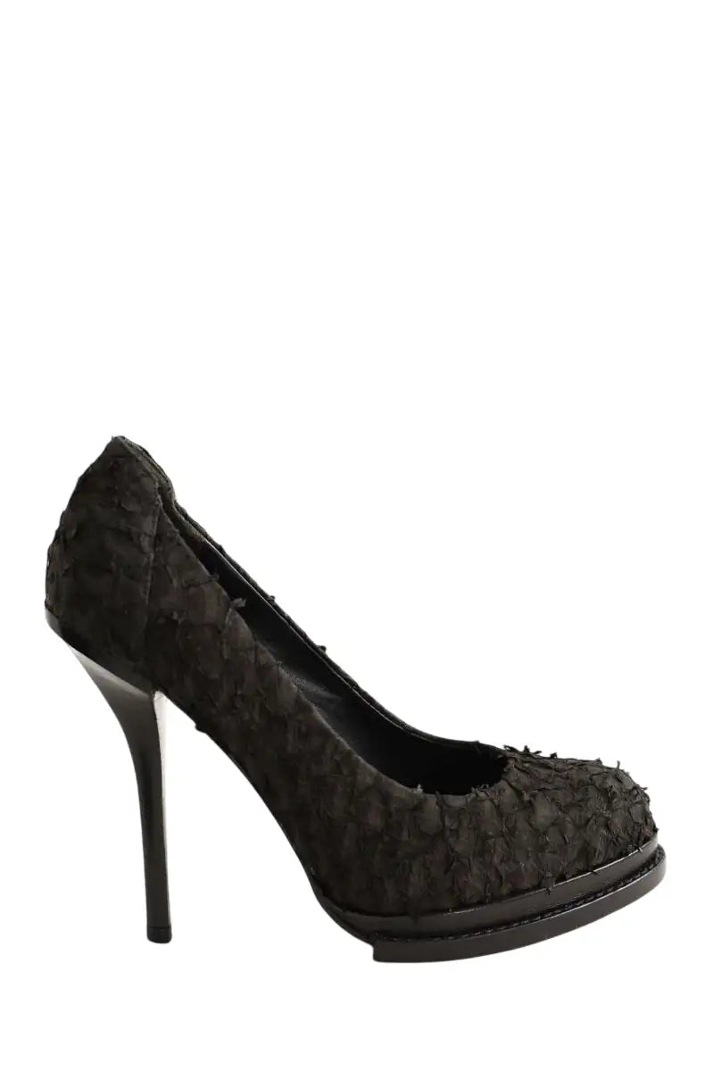 Talons Alexander Wang Noir en Cuir, taille 37 - Seconde Main
