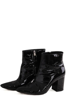 Talons Anine Bing Noir en Cuir verni