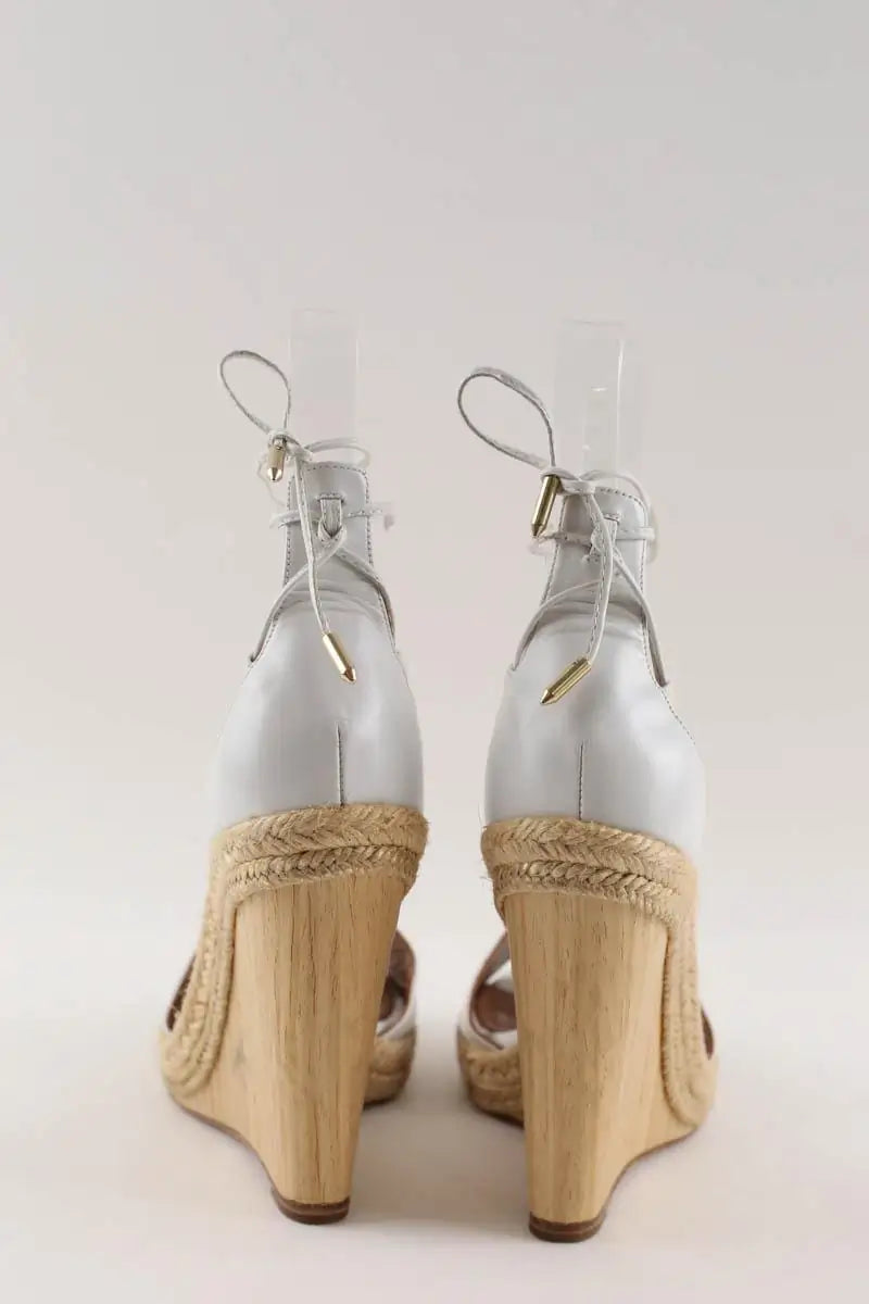 Talons Aquazzura Blanc en Cuir