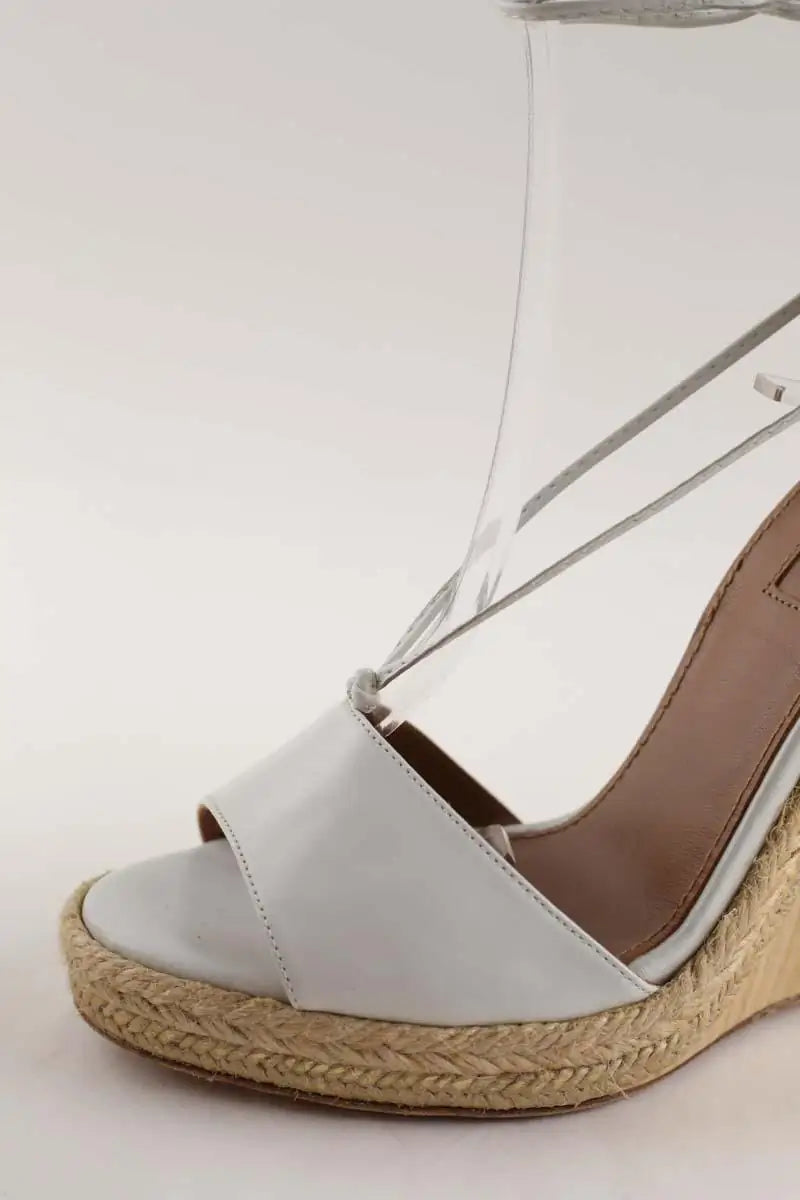 Talons Aquazzura Blanc en Cuir