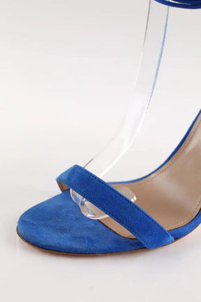 Talons Aquazzura Bleu en Daim