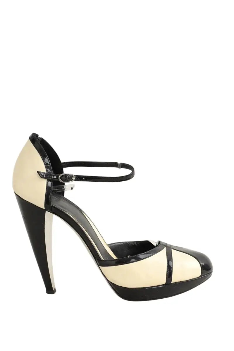 Talons Azzaro Noir en Cuir, taille 40 - Seconde Main