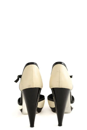 Talons Azzaro Noir en Cuir