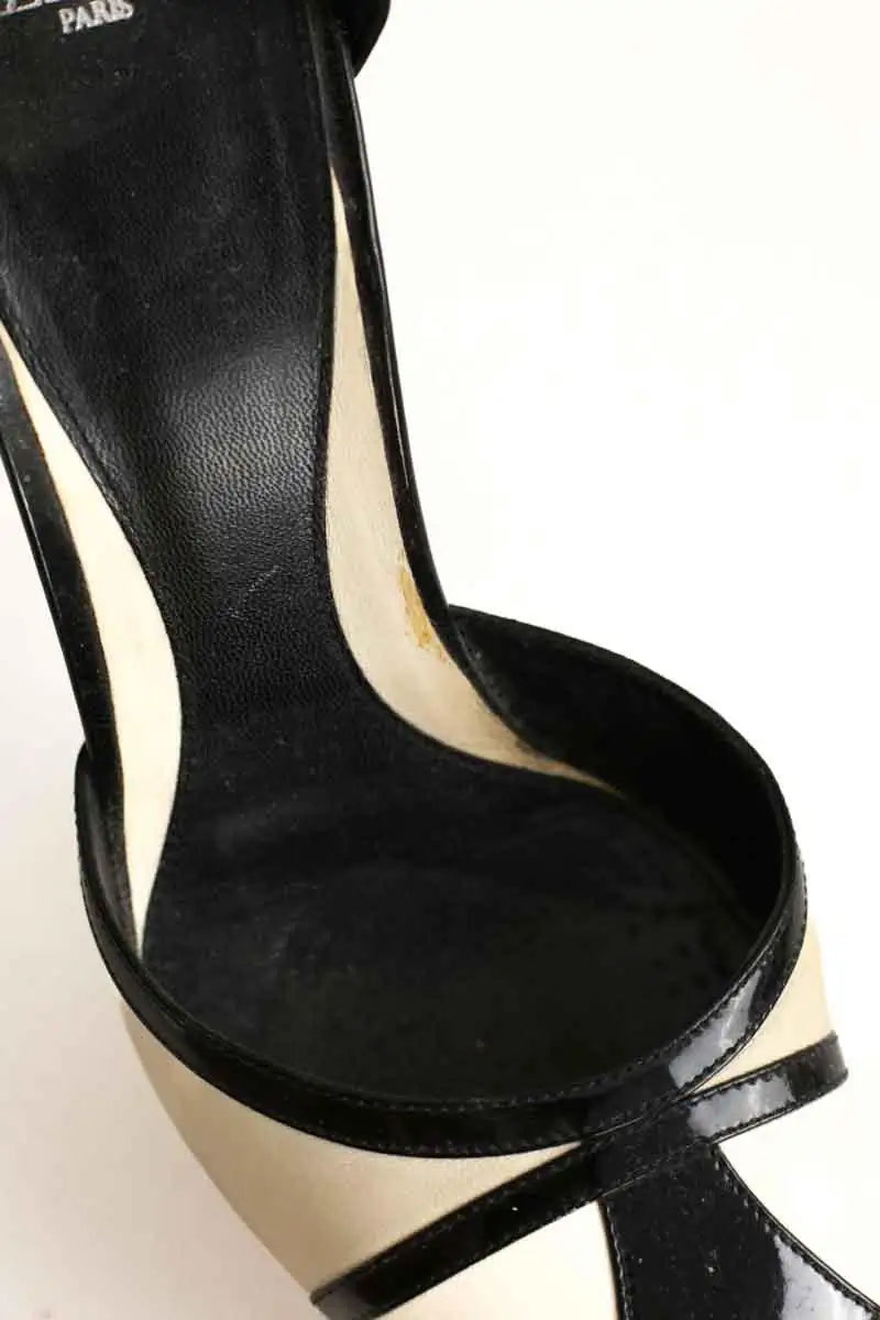 Talons Azzaro Noir en Cuir