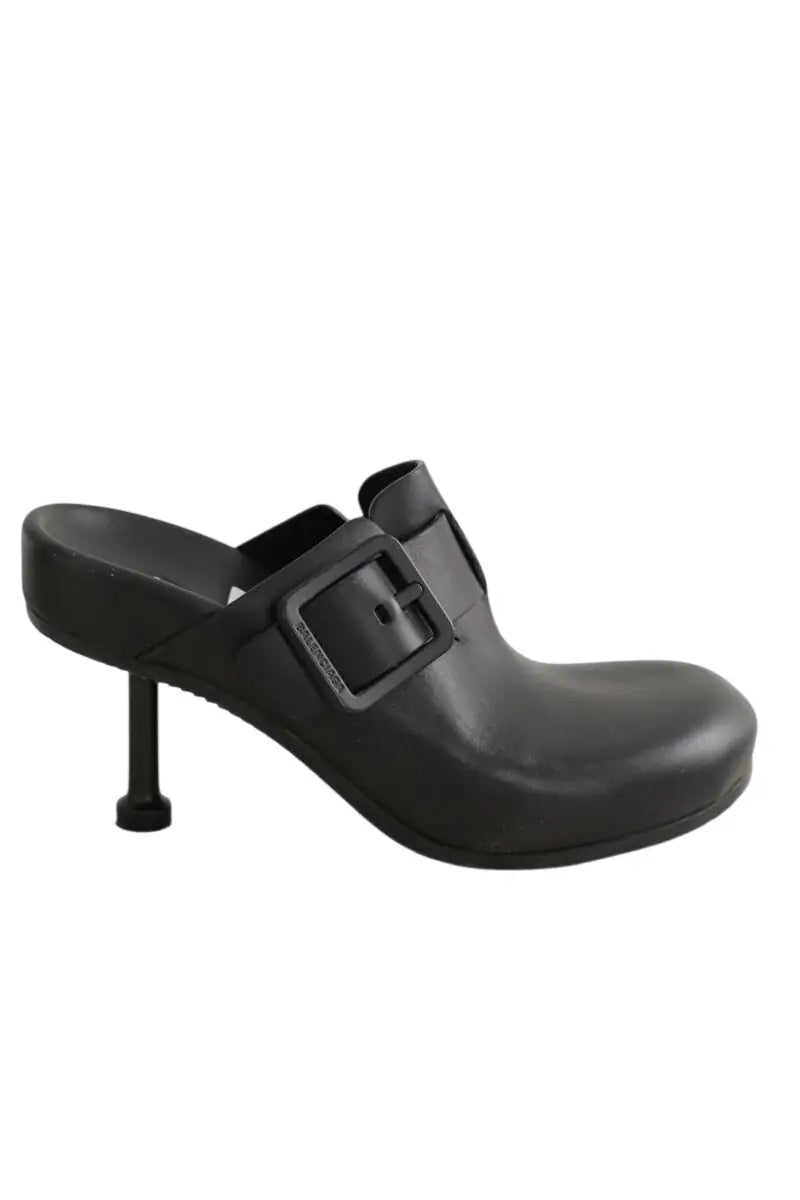 Talons Balenciaga Noir en Cuir, taille 37 - Seconde Main