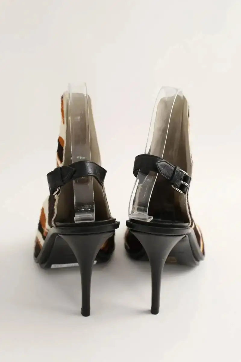 Talons Balenciaga Noir en Cuir