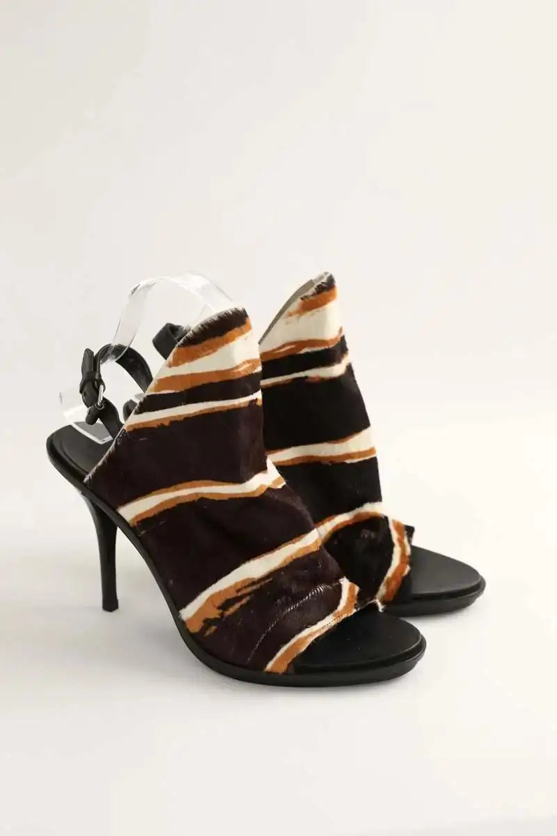 Talons Balenciaga Noir en Cuir