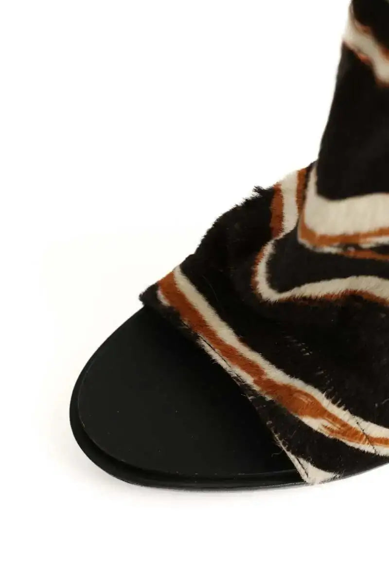 Talons Balenciaga Noir en Cuir