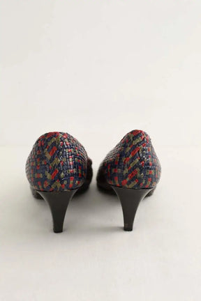 Talons Bally Marine en Cuir