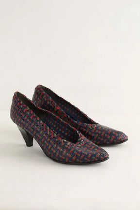 Talons Bally Marine en Cuir