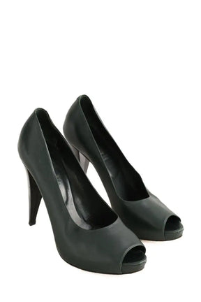 Talons Bally Vert en Cuir